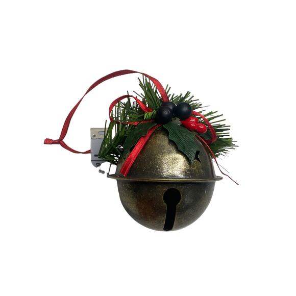 Potpourri Press Decorative Bell Christmas Ornament Decor Handcrafted 3.5" Tall - Picture 4 of 4
